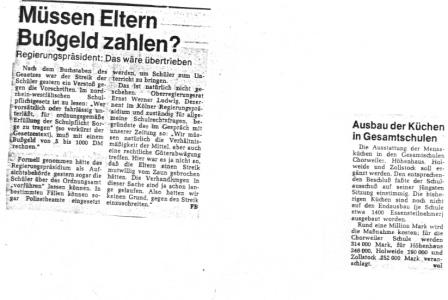 Raumprobleme in der Presse Raumprobleme in der Presse